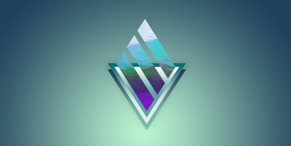 Abstract Triangle Background