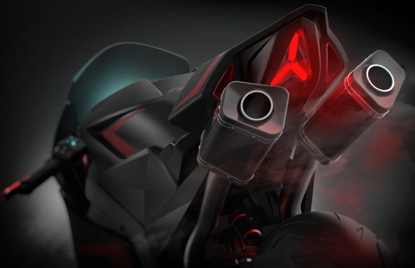 Yamaha R1 Concept Rear