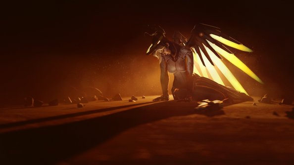 Mercy Overwatch Fan Art