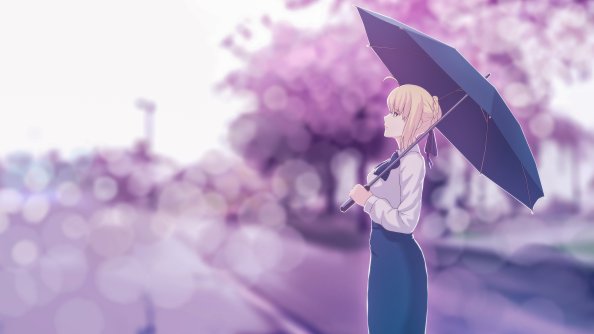 Saber Fate Stay Night Artwork