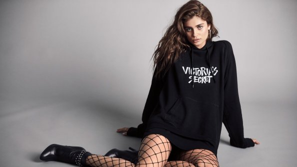 Taylor Hill Victoria Secret Rebel Fragrance Campaign