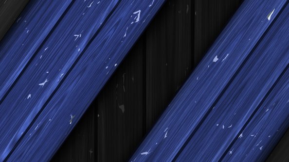 Abstract Blue World Polish 4k