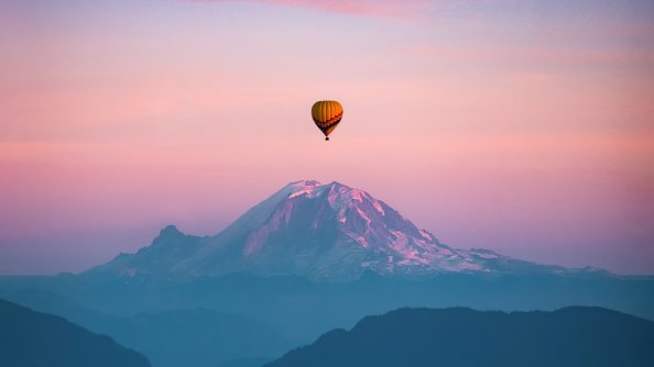 Air Balloon Flight In Washington