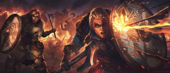 Assassins Creed Valhalla Eivor And Jomsviking 5k