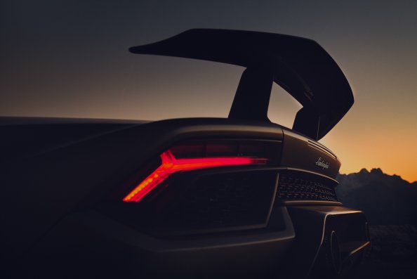 Lamborghini Huracan Performante Rear Lights