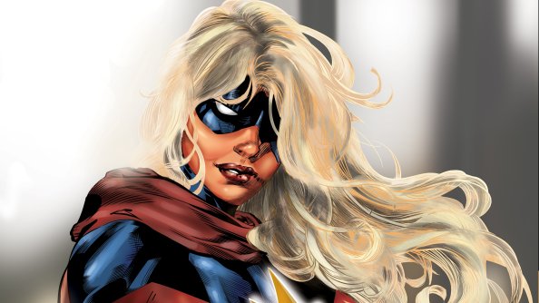 Captain Mavel Comic Artwork 4k