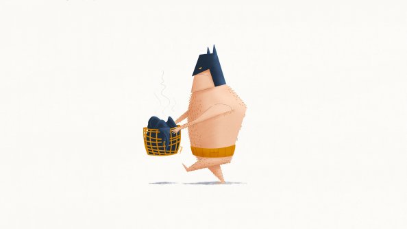 Batman Dirty Clothes Off