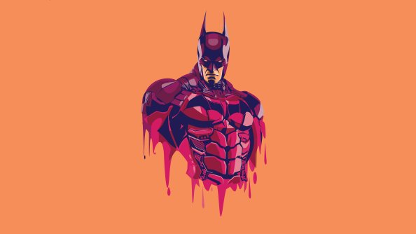 Batman Arkham Knight 4k Minimalism
