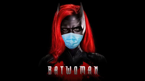 Batwoman Safety Mask 4k