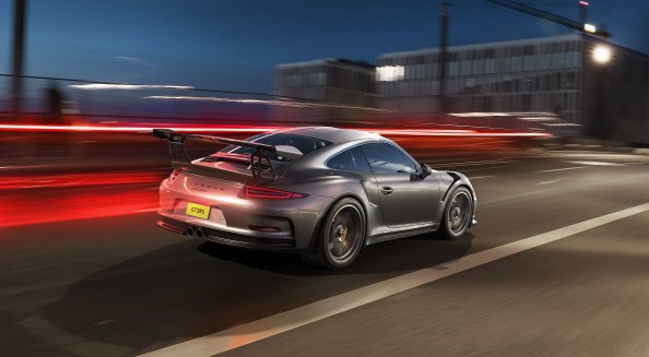 Porsche GT3RS 4k Rear