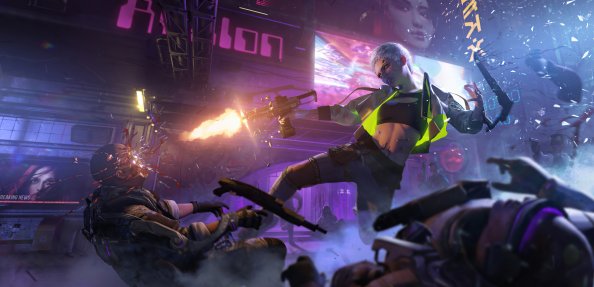 Ciri The Witcher X Cyberpunk 4k