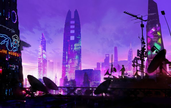 Heylim City Cyberpunk 4k