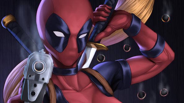 Lady Deadpool 4k 2020
