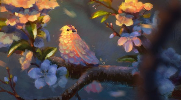 Bird Painting 5k