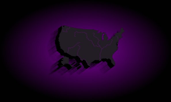 Usa Map Vector Art