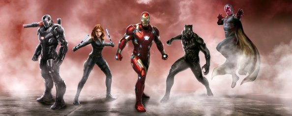 Captain America Civil War Best Art