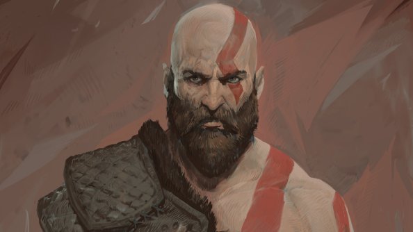 Kratos 5k Artwork