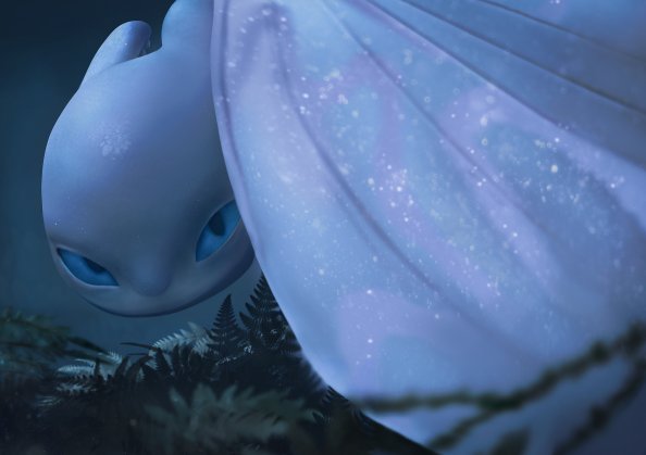 Light Fury Digital Painting