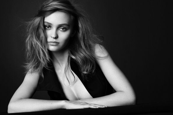Lily Rose Depp Monochrome