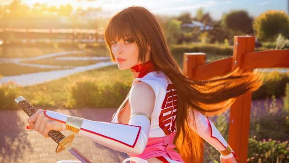 Kasumi Mortal Kombat Cosplay 5k