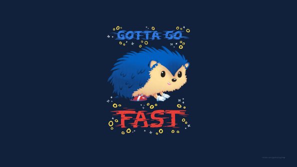 Sonic The Hedgehog Minimal Art 4k