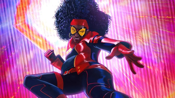 Jessica Drew In Spiderman Across The Spider Verse 2023 5k