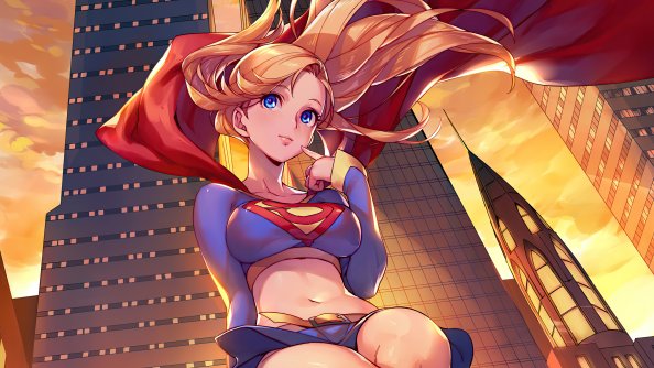 Supergirl National City 4k