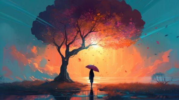 Walking Towards Tree 5k