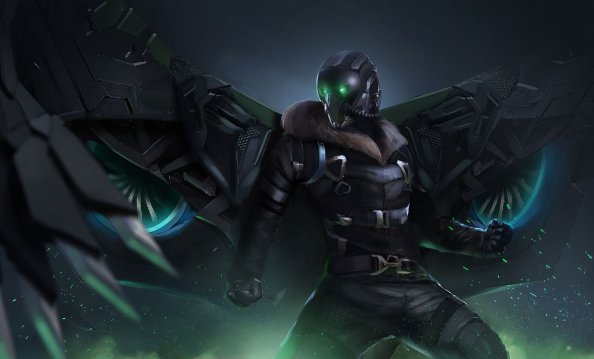 Vulture Spiderman Homecoming Artwork