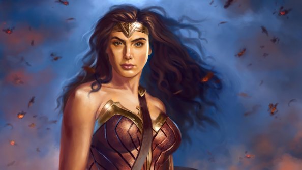 Wonder Woman Artwork 1984