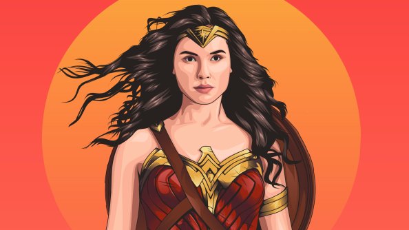 Wonder Woman 2020 Illustration