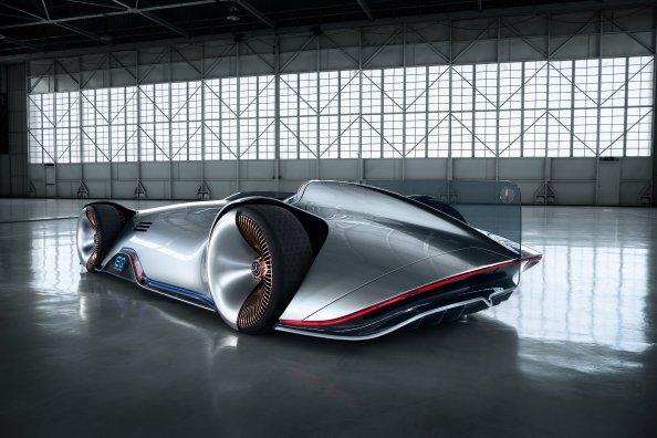 Mercedes Benz Vision EQ Silver Arrow 2018 Car