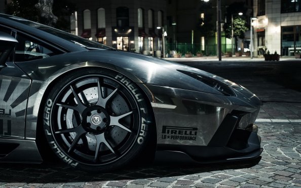 Lamborghini Aventador Pirelli Tyres