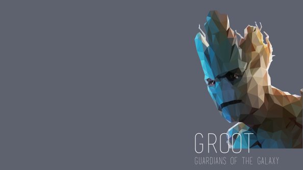Groot Abstract Art