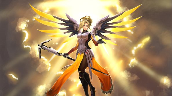 Overwatch Mercy Fanart