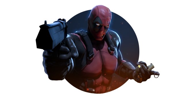 Deadpool With Gun 4k