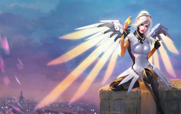 Mercy Overwatch Artwork 3