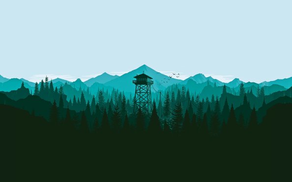 Firewatch Trees