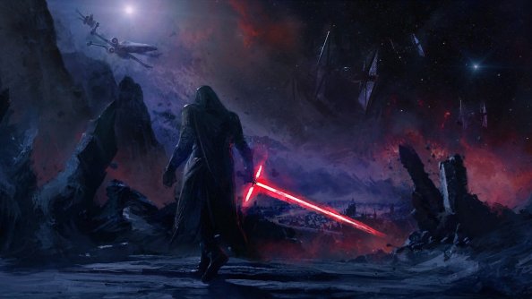 Kylo Ren Star Wars Art