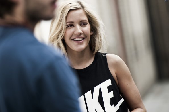 Ellie Goulding Cute Smile 5k