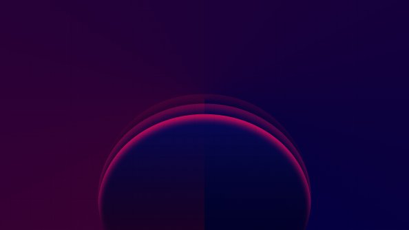 Gradient Circle Shapes Abstract 8k