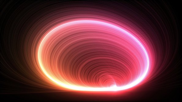 Glowing Circle Motion 4k