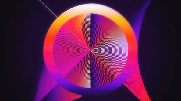 Circular Abstract Art 4k