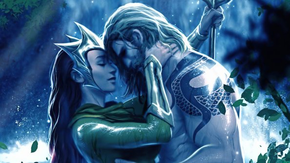 Aquaman And Mera Romance 5k