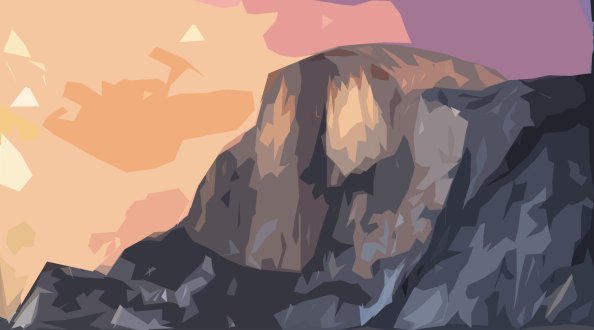 Yosemite Low Poly
