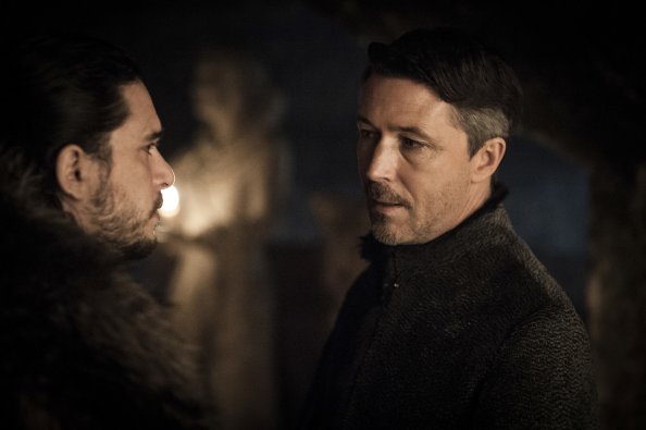 Little Finger And Jon Snow Game Of Thrones Season 7