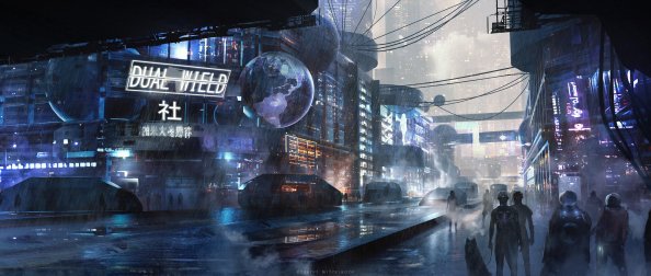 Scifi City Futuristic