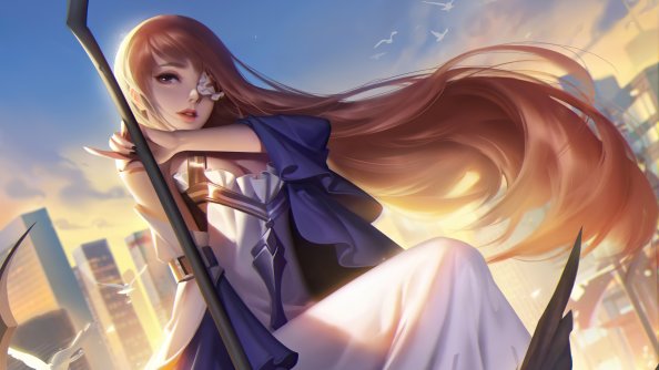 Dreamy Queen Long Hairs 4k