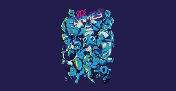 80s Games Minimal