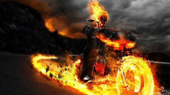 Ghost Rider Biker